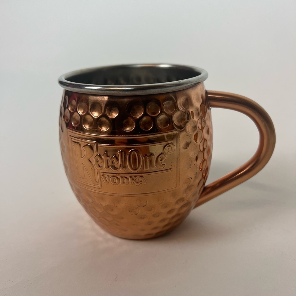 Ketel One Copper Moscow Mule Bar Vodka Mug Coffee Tea Drinking Cup.